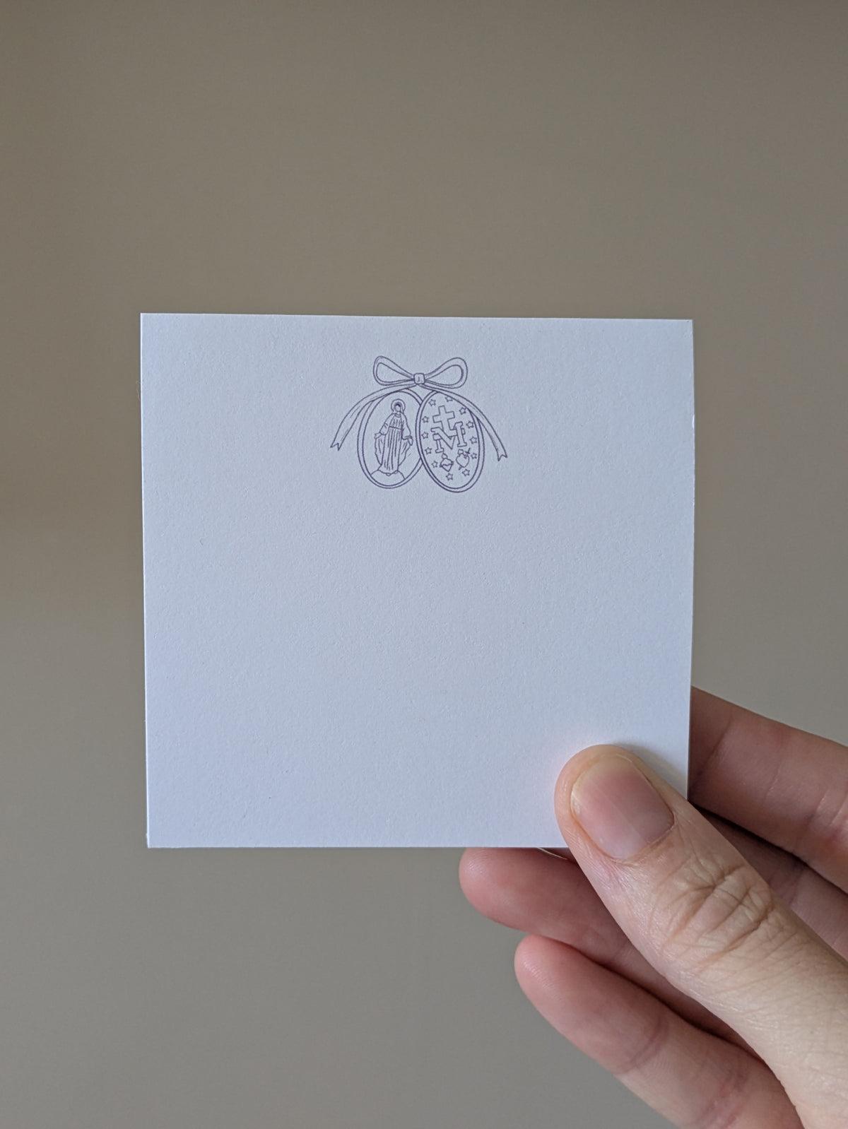 Miraculous Medal Catholic Sticky Notes