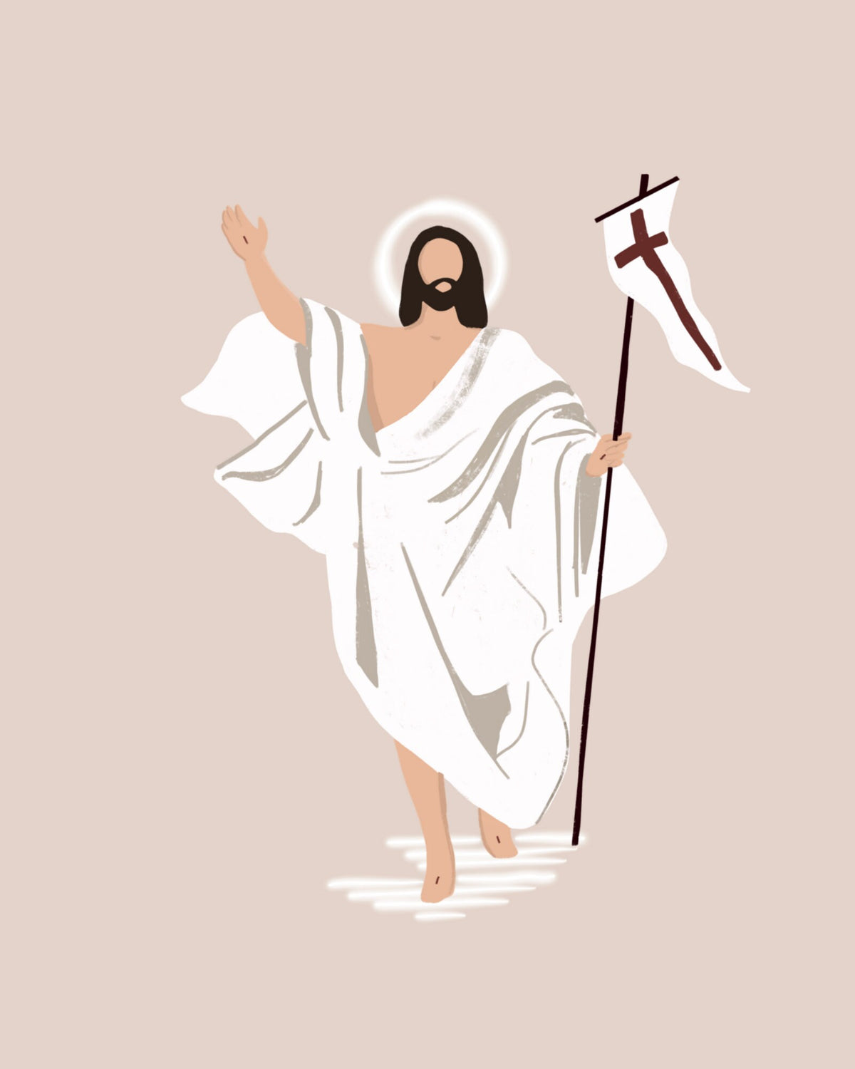 He Is Risen: Resurrection of Jesus Easter Print