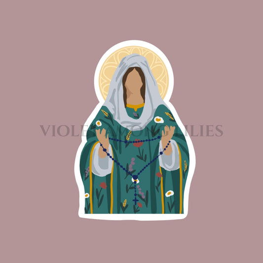 Our Lady of the Rosary Sticker