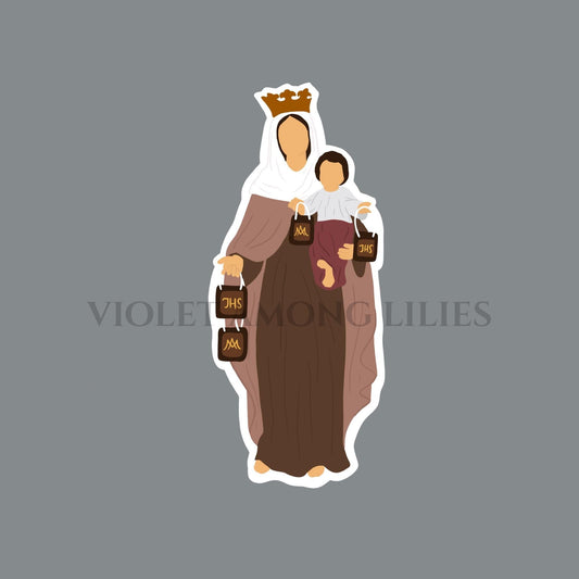 Our Lady of Mt. Carmel Sticker