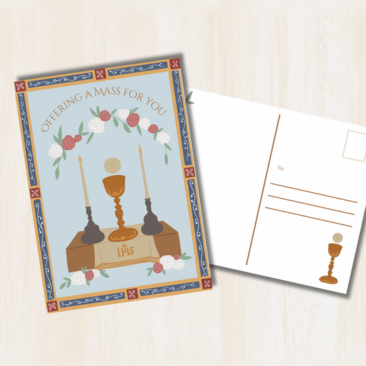 Mass Offering Postcard