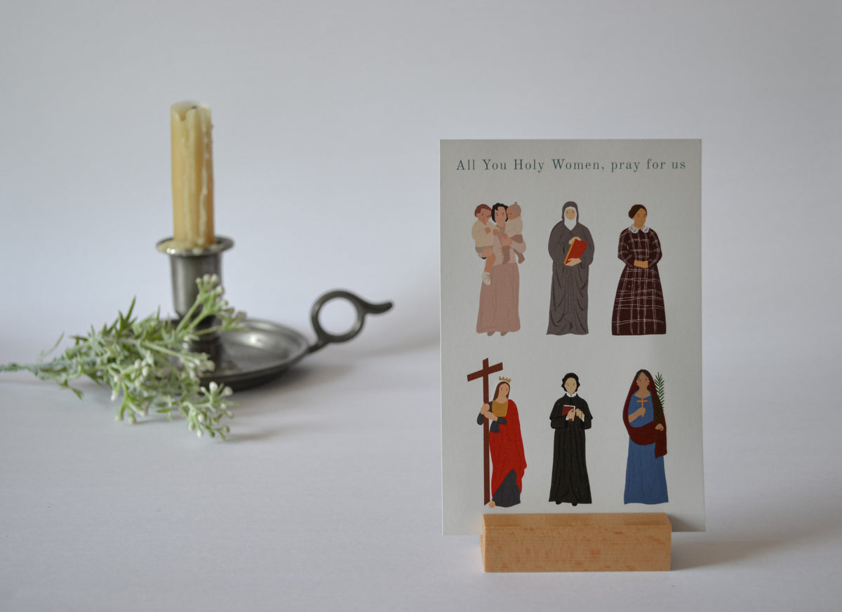 Saint Verses and Bible Verses for Moms: Catholic Prayer Card Set
