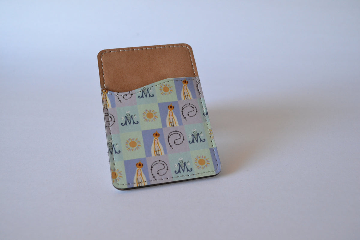 Our Lady of Fatima Phone Wallet
