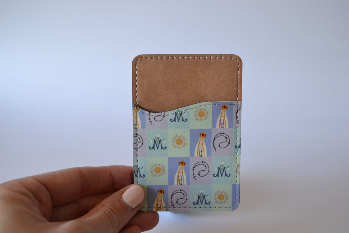 Our Lady of Fatima Phone Wallet
