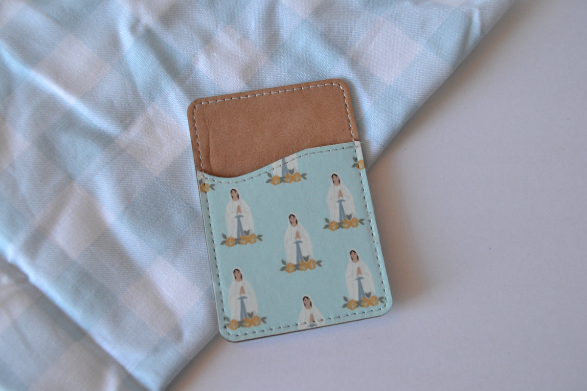 Our Lady of Lourdes Phone Wallet