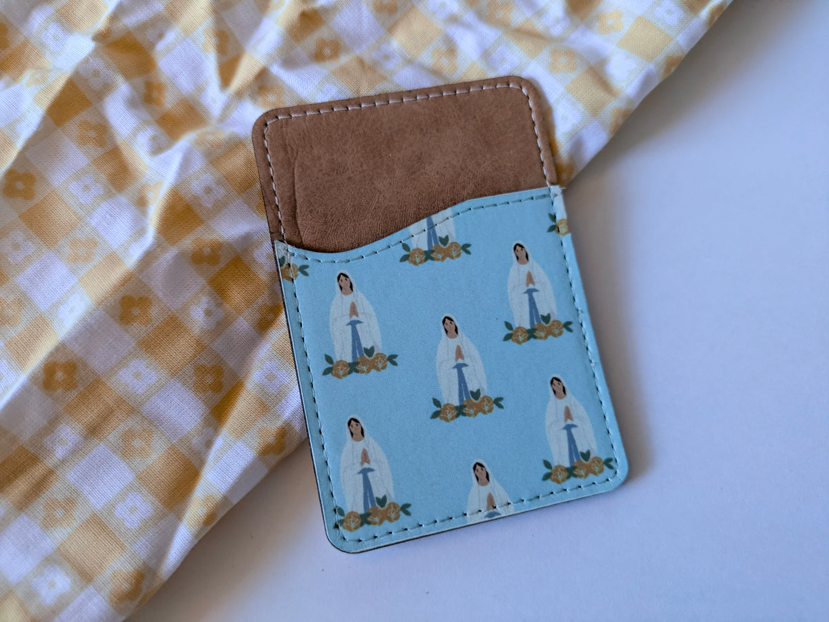 Our Lady of Lourdes Phone Wallet
