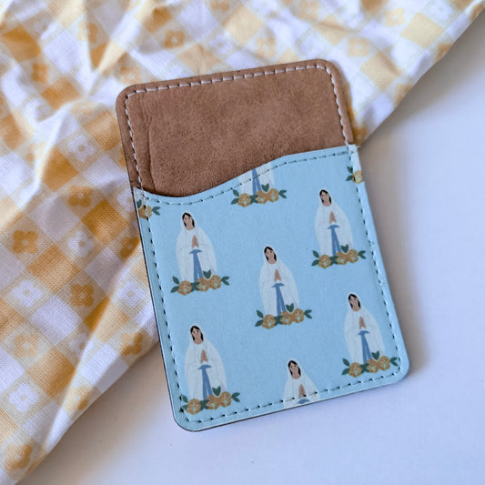 Our Lady of Lourdes Phone Wallet