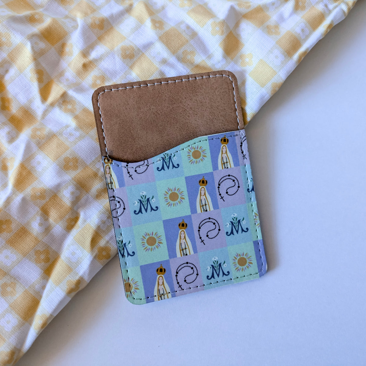 Our Lady of Fatima Phone Wallet