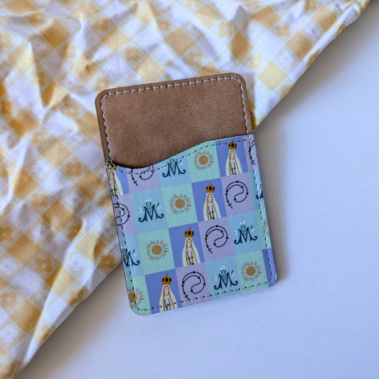 Our Lady of Fatima Phone Wallet