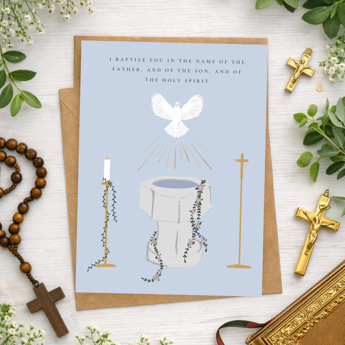 Religious Matrimony Card