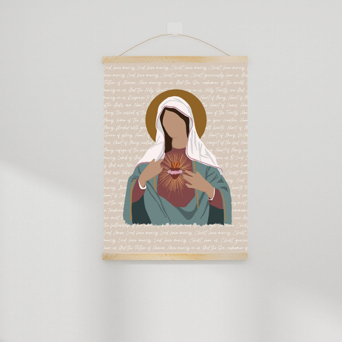 Immaculate Heart of Mary Print