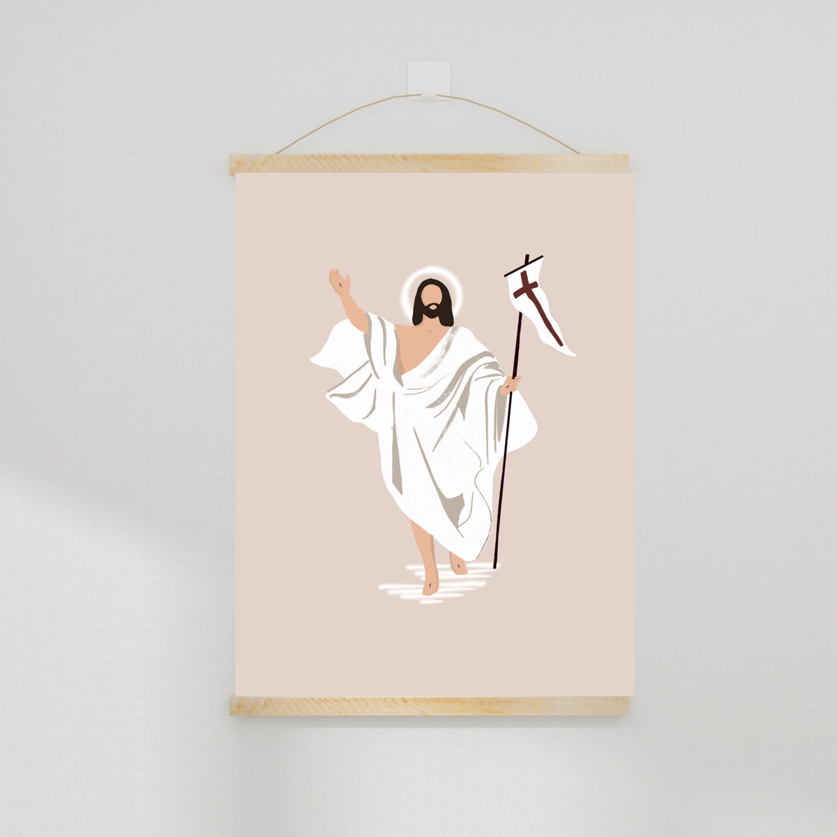 He Is Risen: Resurrection of Jesus Easter Print