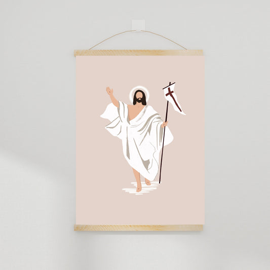 He Is Risen: Resurrection of Jesus Easter Print