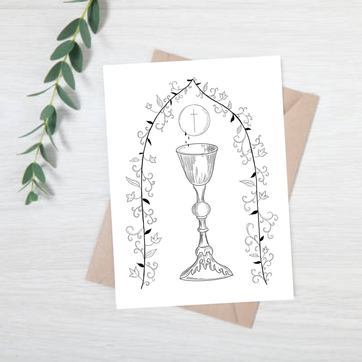 Eucharist/First Communion Card