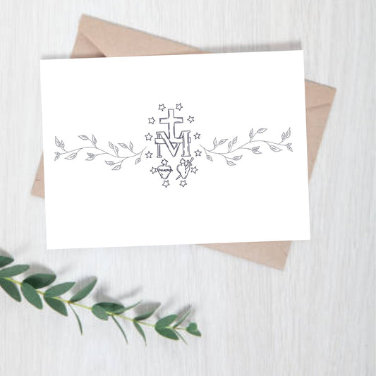 Marian Greeting Card