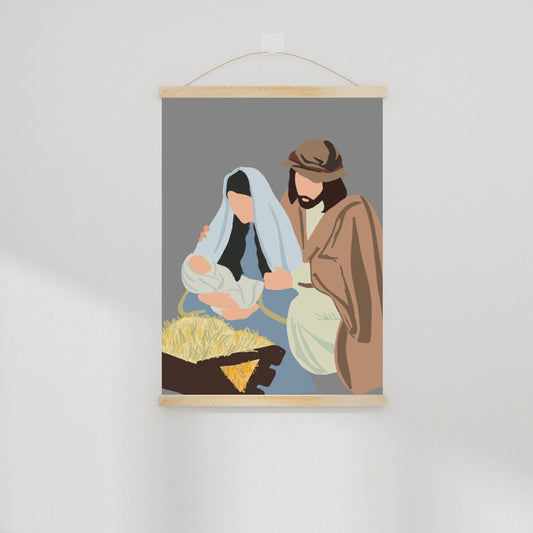 Nativity Christmas Print