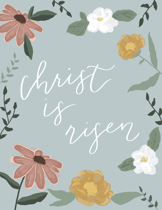 Christ is Risen: Easter Card