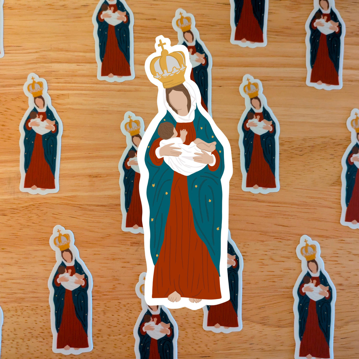 Our Lady of la Leche Blessed Mother Sticker