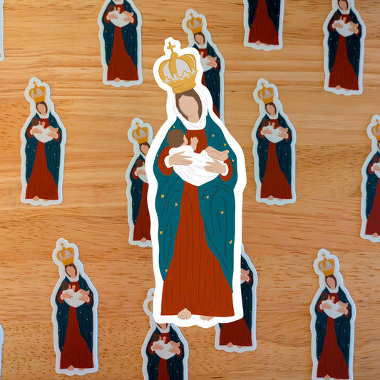 Our Lady of la Leche Blessed Mother Sticker