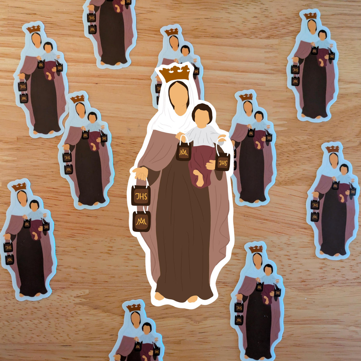 Our Lady of Mt. Carmel Sticker
