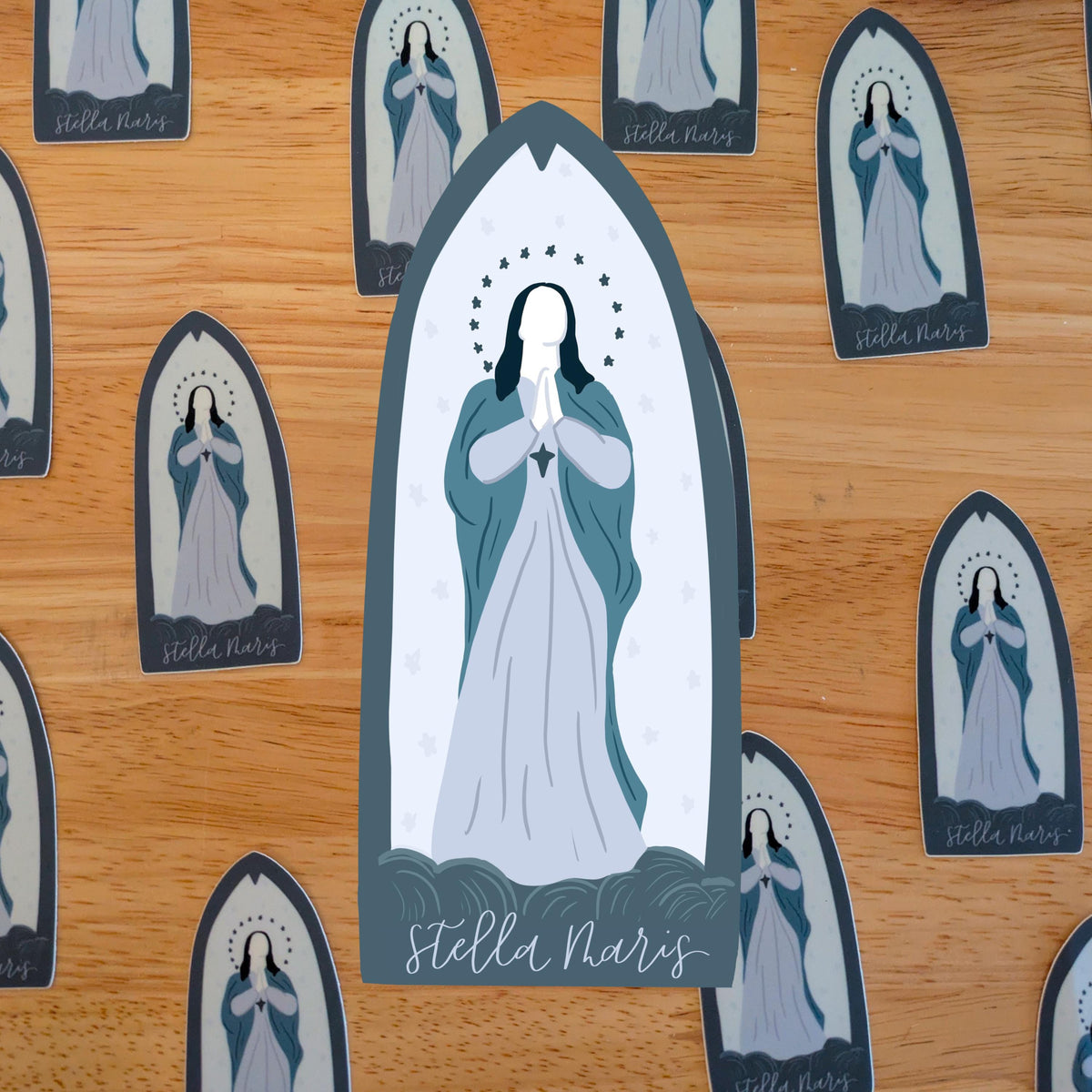Stella Maris: Mary Star of the Sea Catholic Sticker