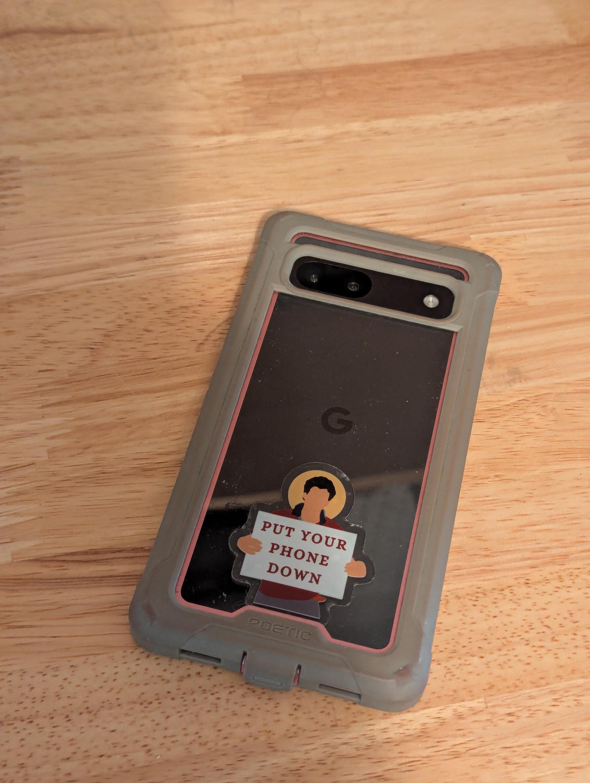 Carlo Acutis 'Put Your Phone Down' Sticker: Catholic saint sticker, confirmation gift, patron saint
