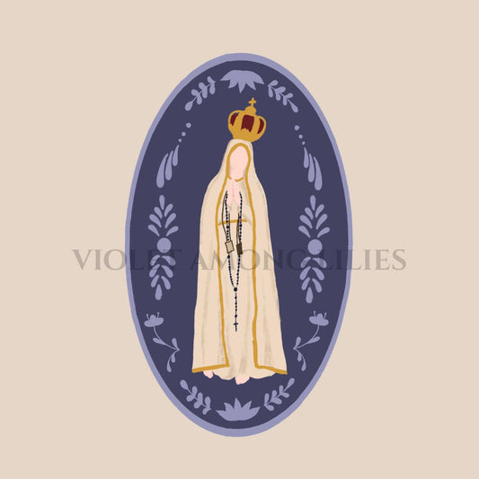 Our Lady of Fatima Sticker