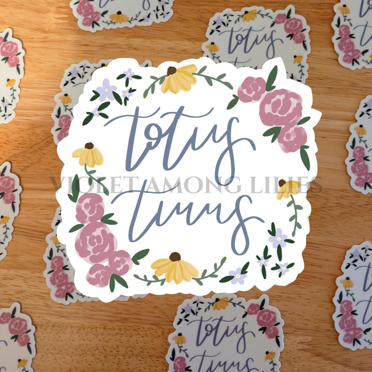 Marian Catholic Sticker Bundle: 10 Piece Catholic Gift Set
