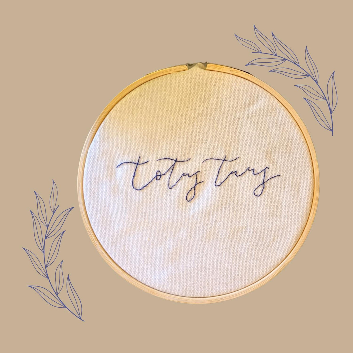Totus Tuus Embroidery Kit: Catholic DIY Craft