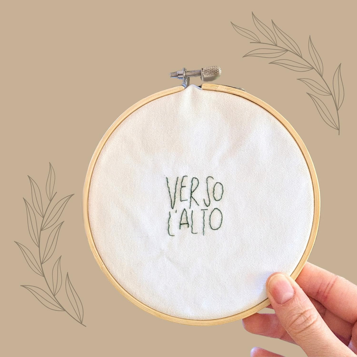 Verso l'Alto : Pier Giorgio Catholic Embroidery Kit